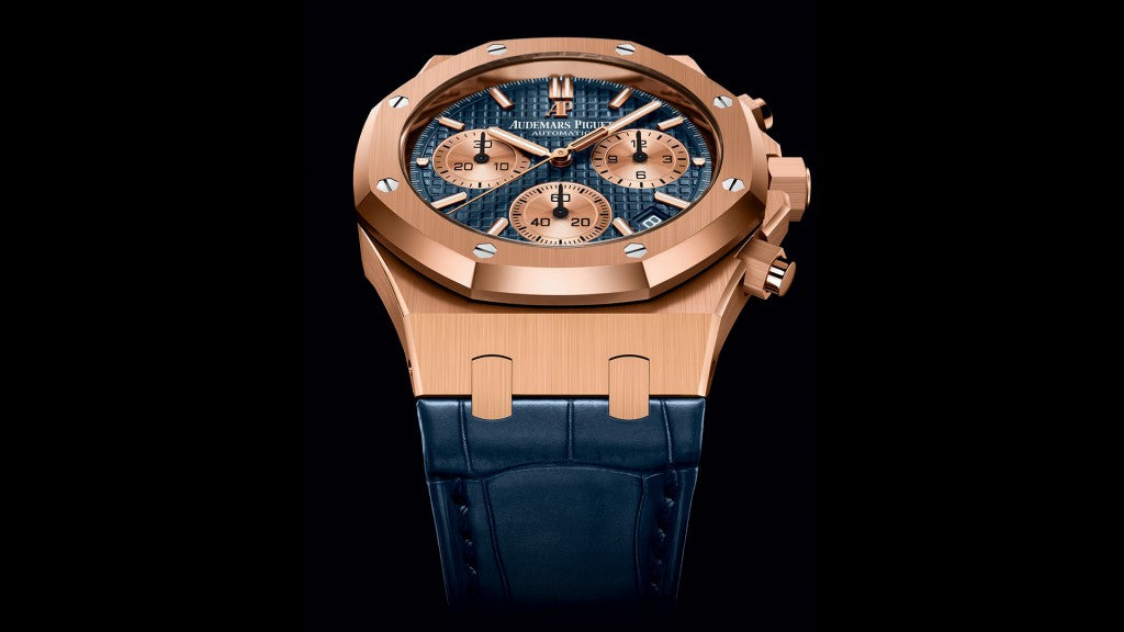Rose Gold 904L Steel Blue Dial - Automatic Watch - 41mm