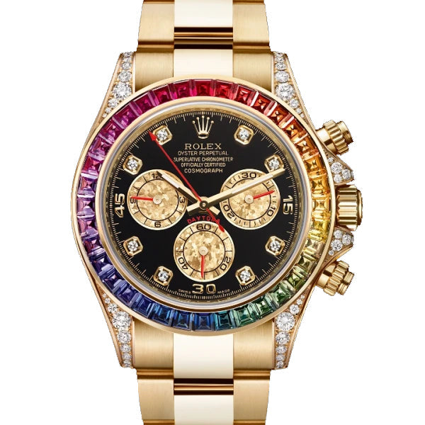 Black dial - Gold strap -40MM