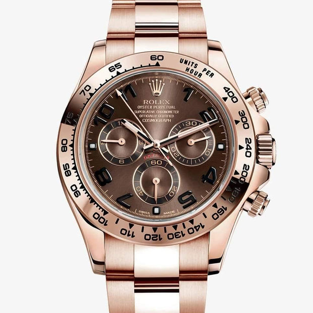 Chocolate dial - Gold strap -40MM