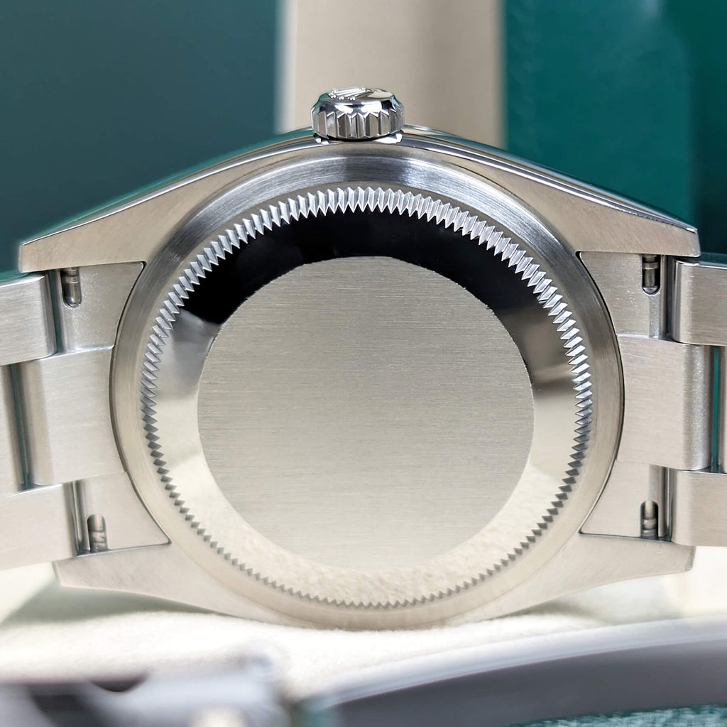 Black dial watch-Silver-36MM