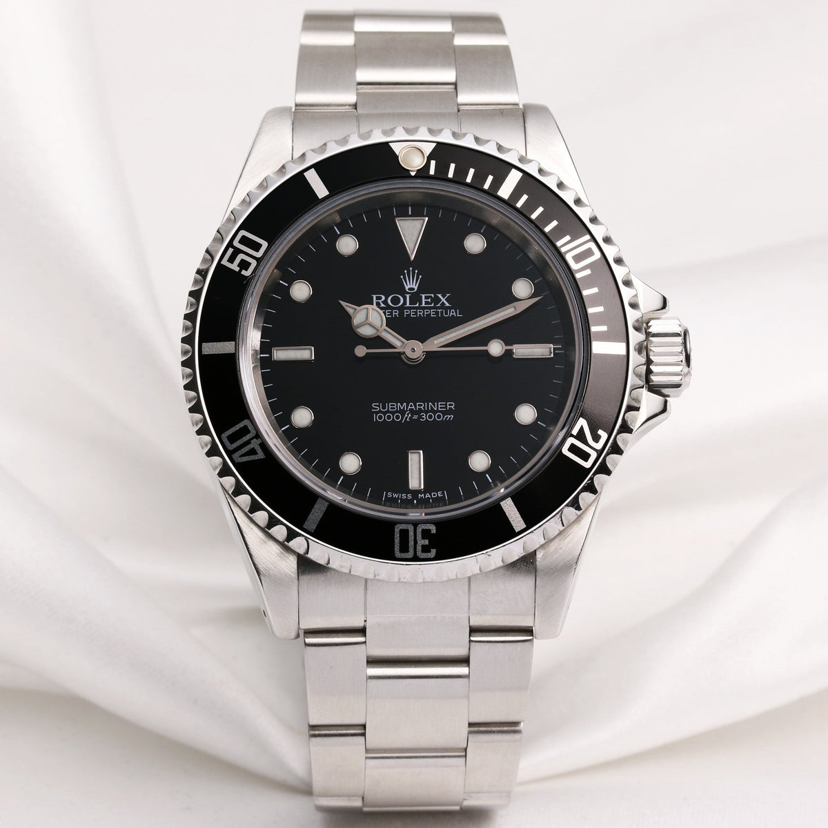 Black Dial Watch - Silver-40MM