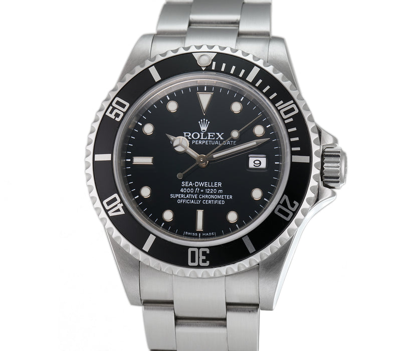 Black dial watch-Silver-40MM