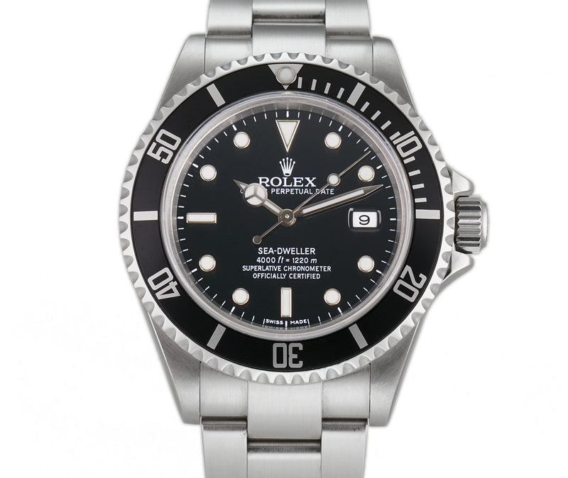 Black dial watch-Silver-40MM