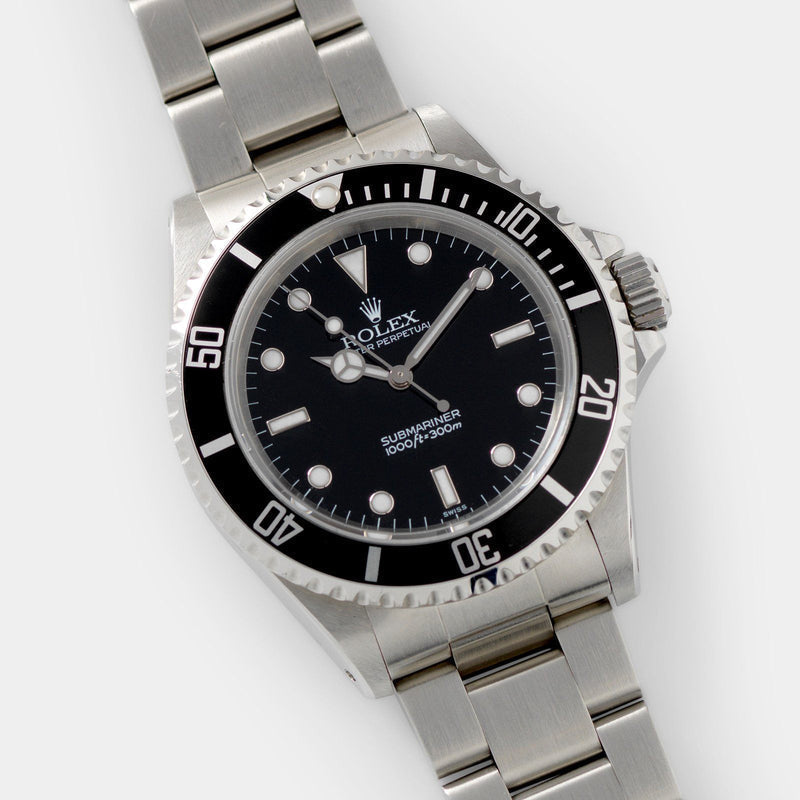 Black Dial Watch - Silver-40MM