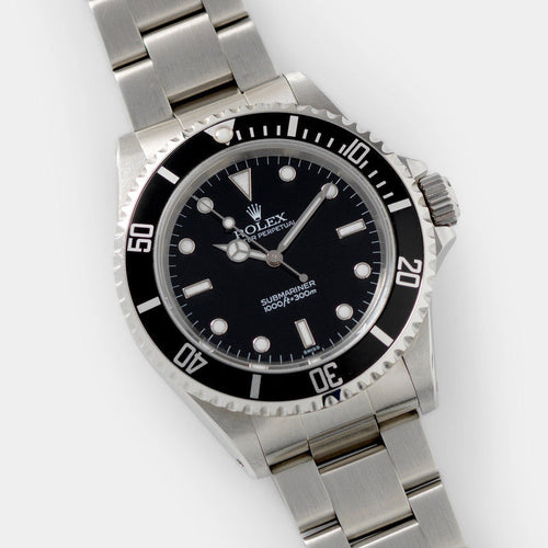 Black Dial Watch - Silver-40MM