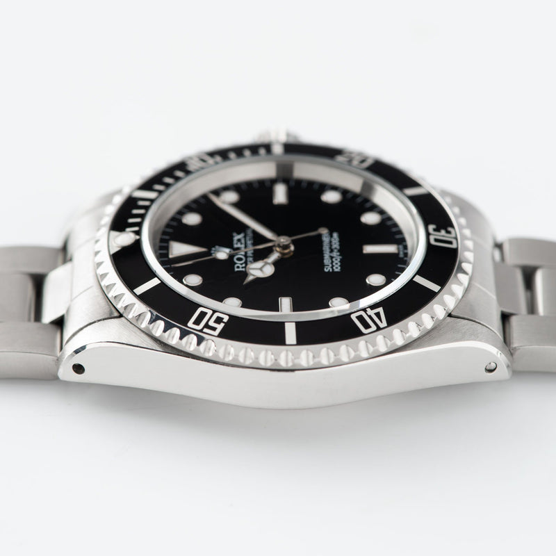 Black Dial Watch - Silver-40MM