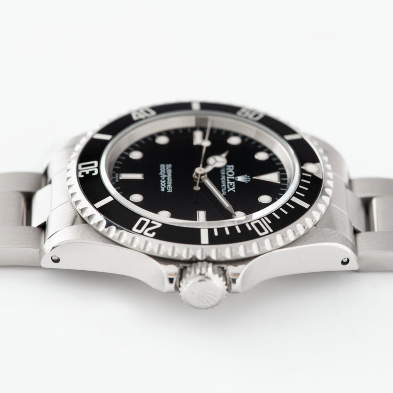 Black Dial Watch - Silver-40MM