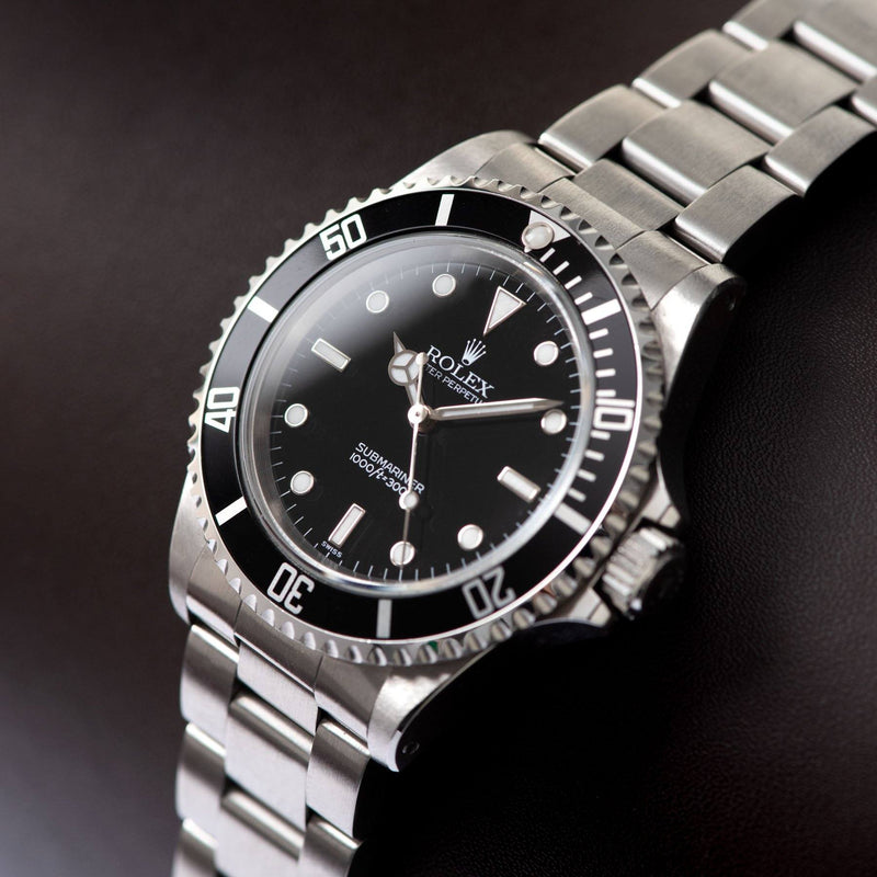 Black Dial Watch - Silver-40MM