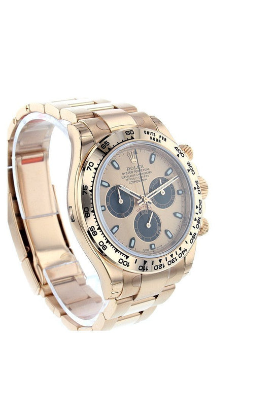 Pink dial - Gold strap - 40 mm