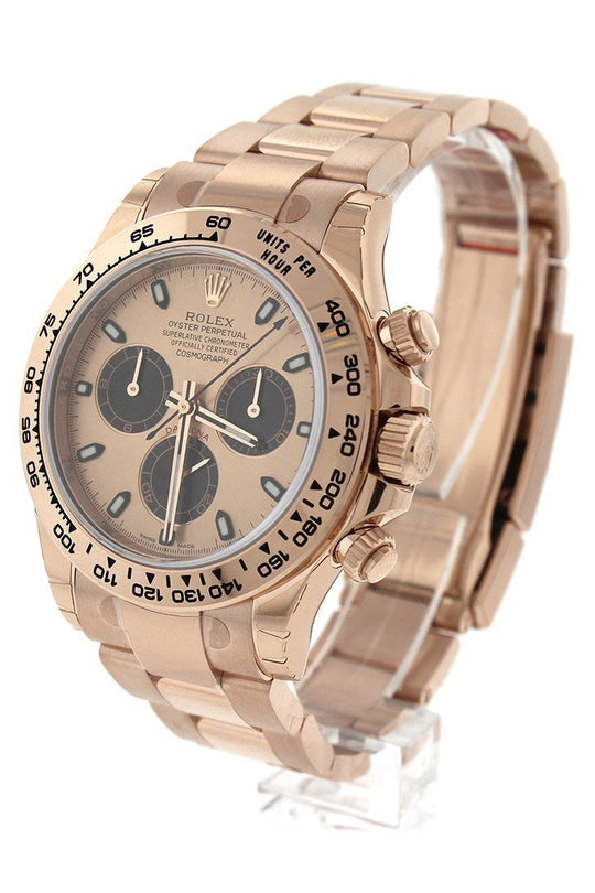 Pink dial - Gold strap - 40 mm