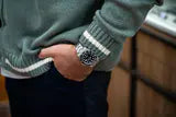 Black Dial Watch - Silver-41MM