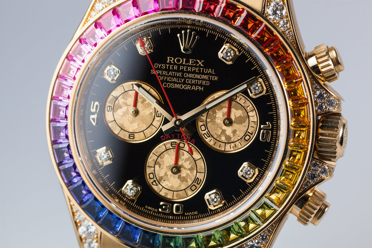 Black dial - Gold strap -40MM