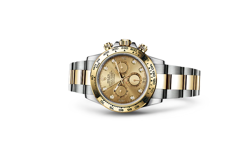 Gold dial - Gold bracelet - 40 mm