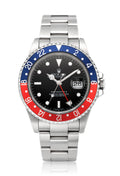 Black Dial Watch-Silver-Coke Bezel-40MM