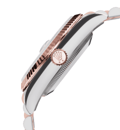 Dark Brown Dial Watch - Gold Bracelet - 36mm