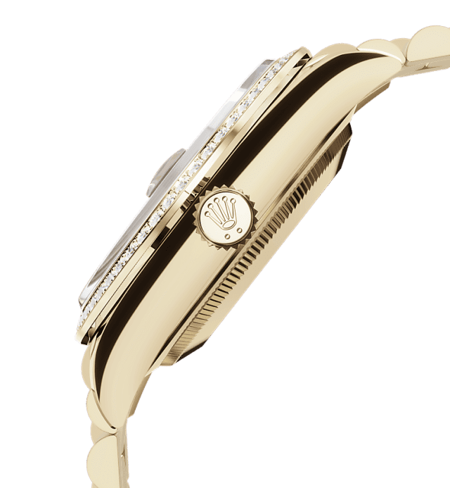 Champagne dial - Gold strap - 36 mm