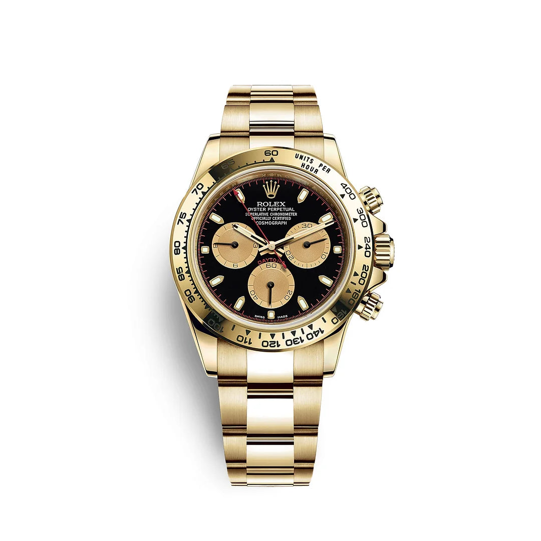 Black/Champagne dial - Gold strap -40MM
