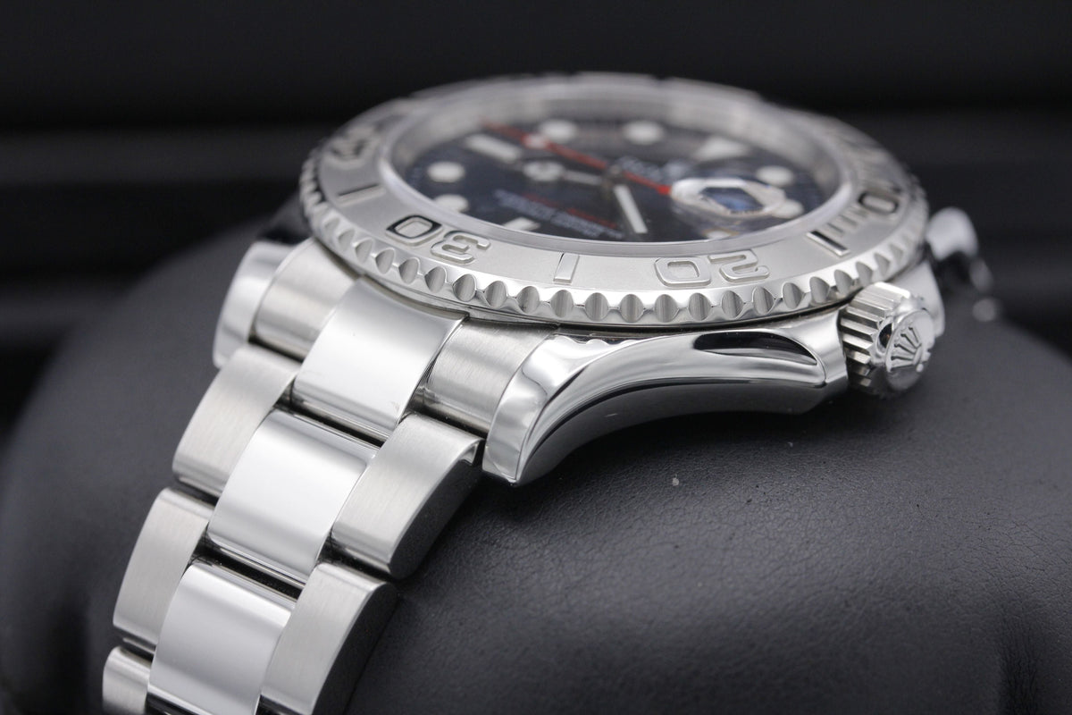 Blue Dial Watch - Silver-40MM