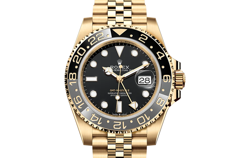 Black dial watch-gold-40MM