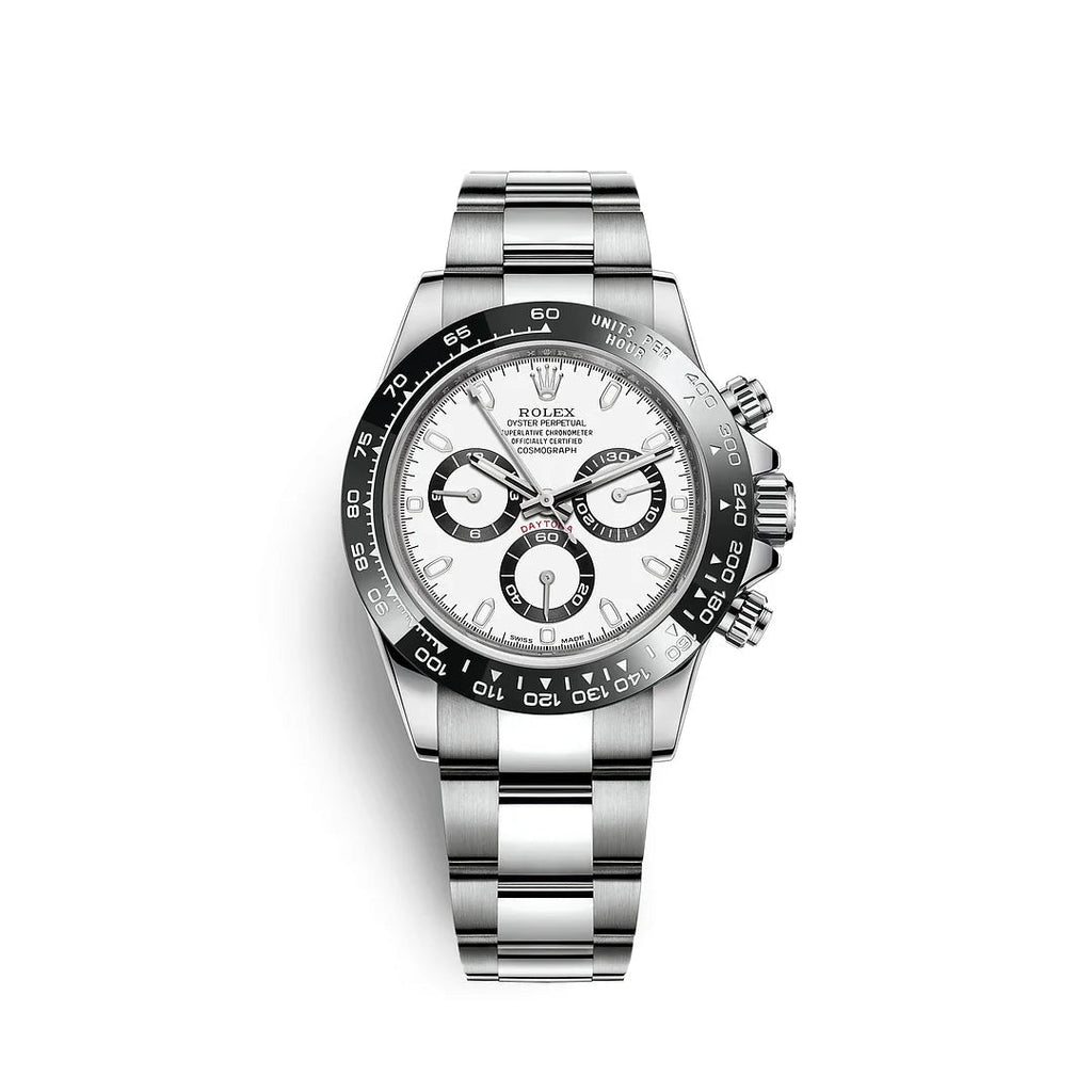 White panda dial - silver strap -40MM