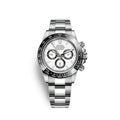 White panda dial - silver strap -40MM