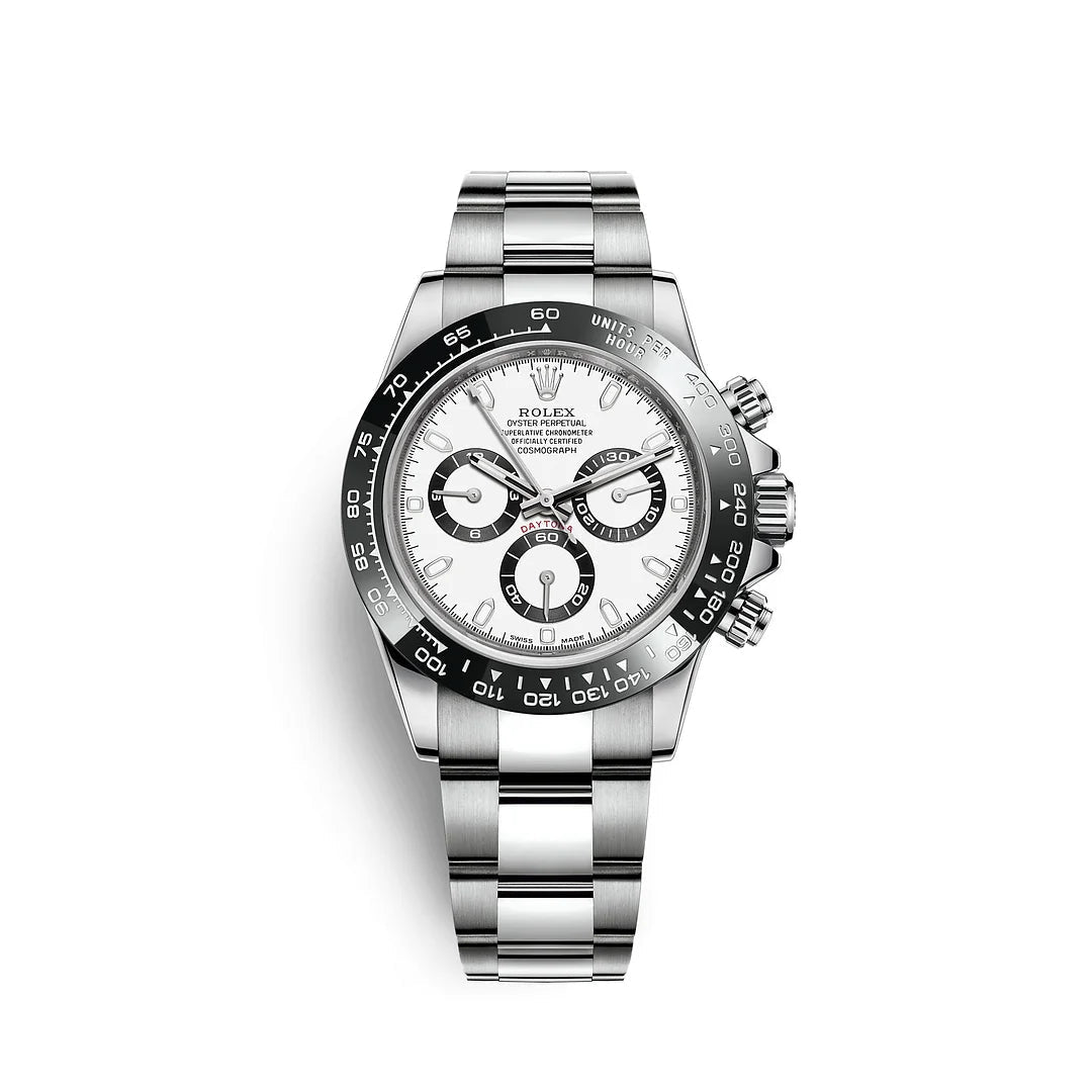 White panda dial - silver strap -40MM