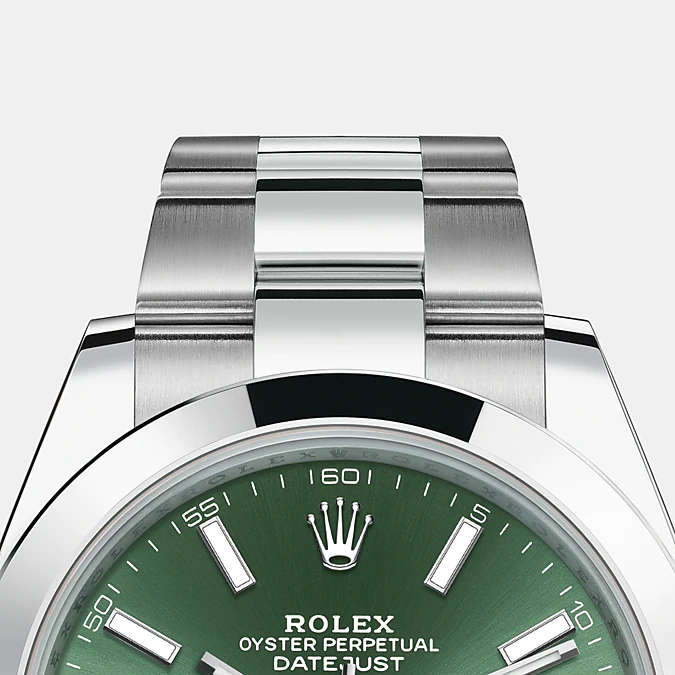 Mint Green Dial Watch -Silver-41MM