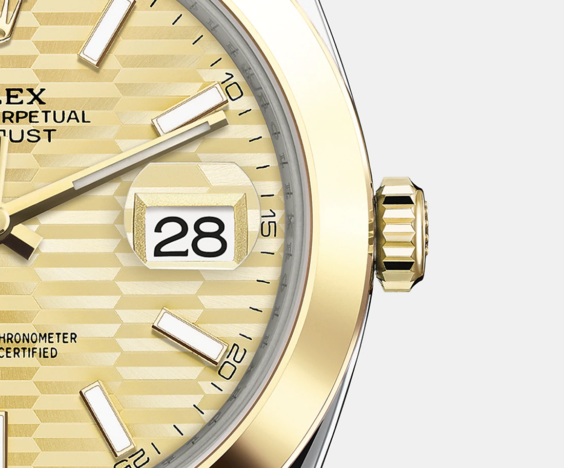 Gold dial watch - gold-41MM