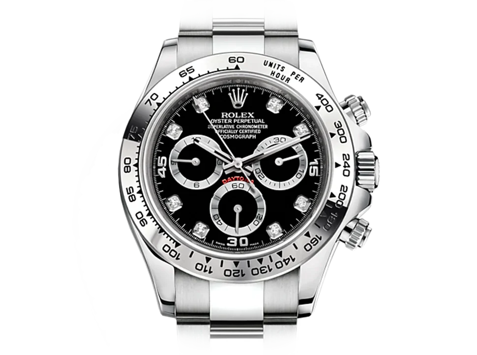 Black dial - Silver strap - 40MM