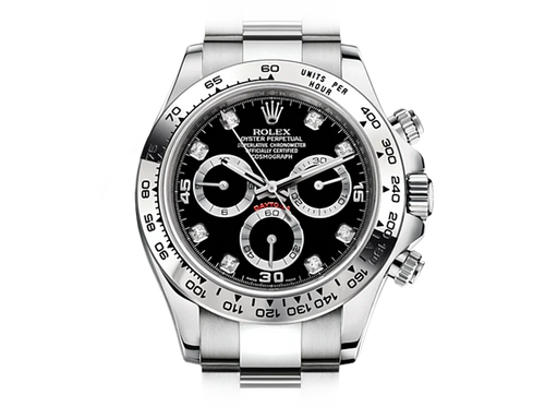 Black dial - Silver strap - 40MM