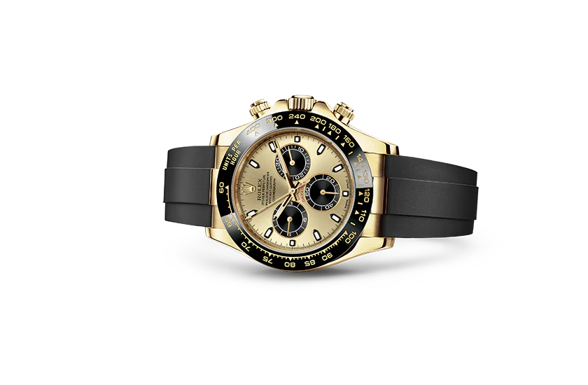 Gold dial - Black strap - 40MM