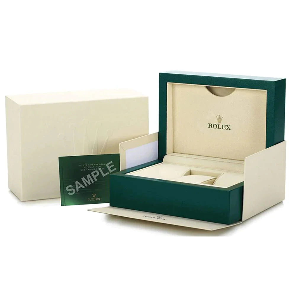 White Dial Watch - Black-42MM