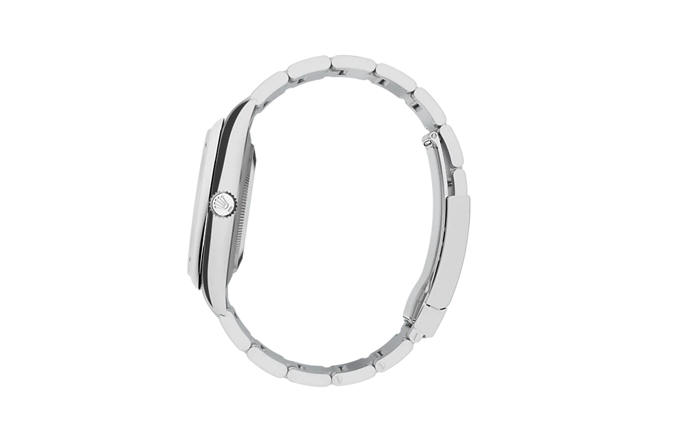 Coral Red Dial Watch-Silver-41MM