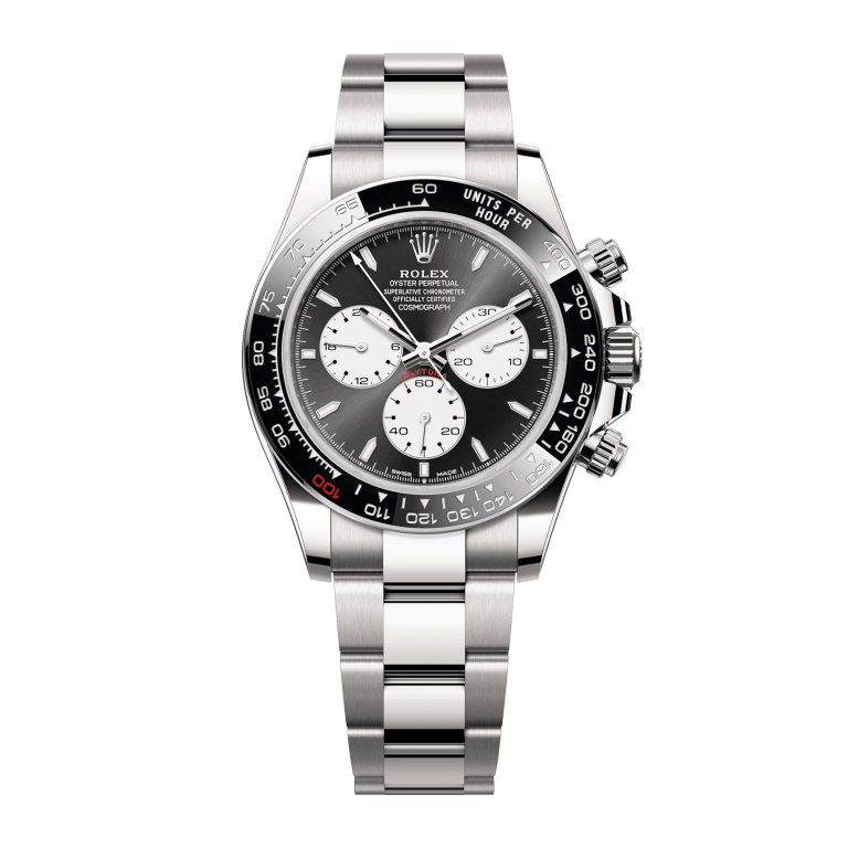 Black Panda Dial - Silver Strap - 40MM