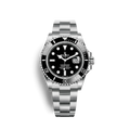 Black Dial Watch - Silver-41MM