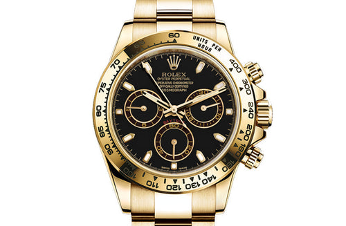 Black dial - Gold strap -40MM