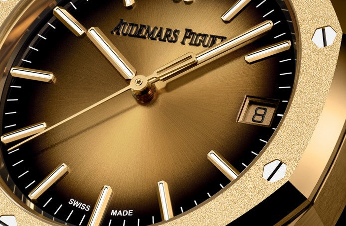 Yellow 904L Steel Smoked Gold Dial - Watch - 37mm