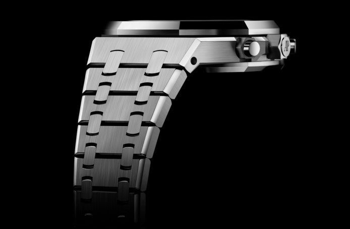 Silver 904L Steel grey dial - Watch - 38mm