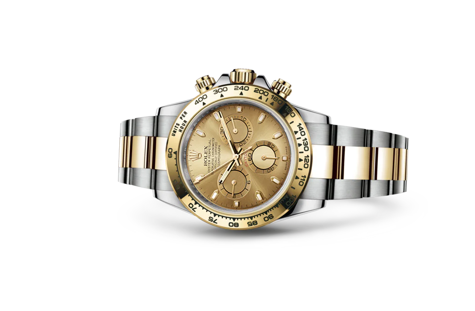 Gold dial - Gold bracelet - 40 mm