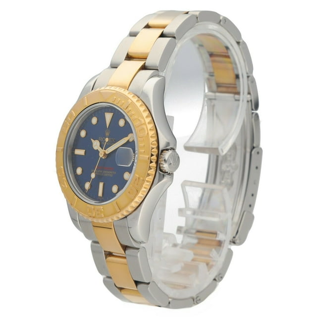 Dark blue dial watch - gold-29MM