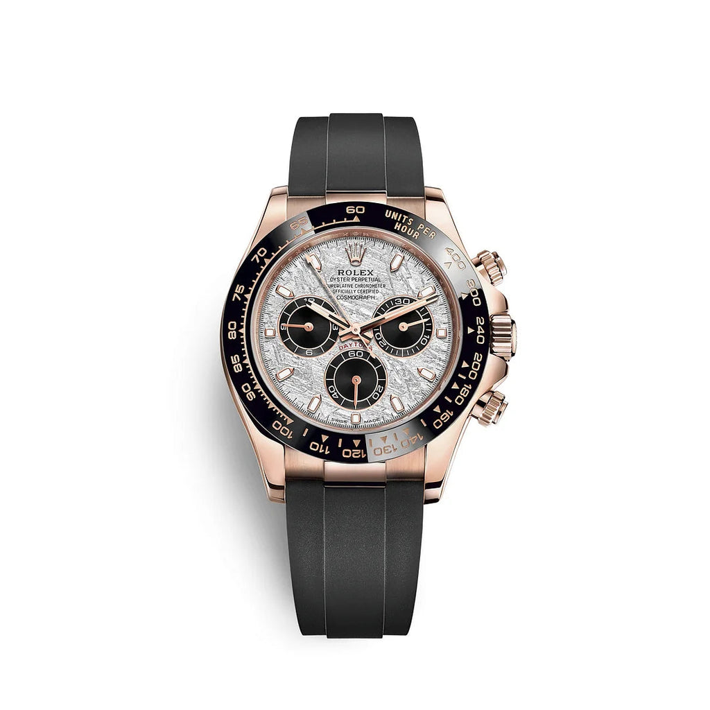 Silver Grey Dial - Black Strap - 40MM