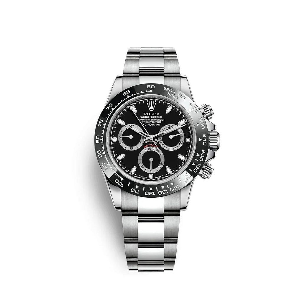 Black dial - Silver strap -40MM
