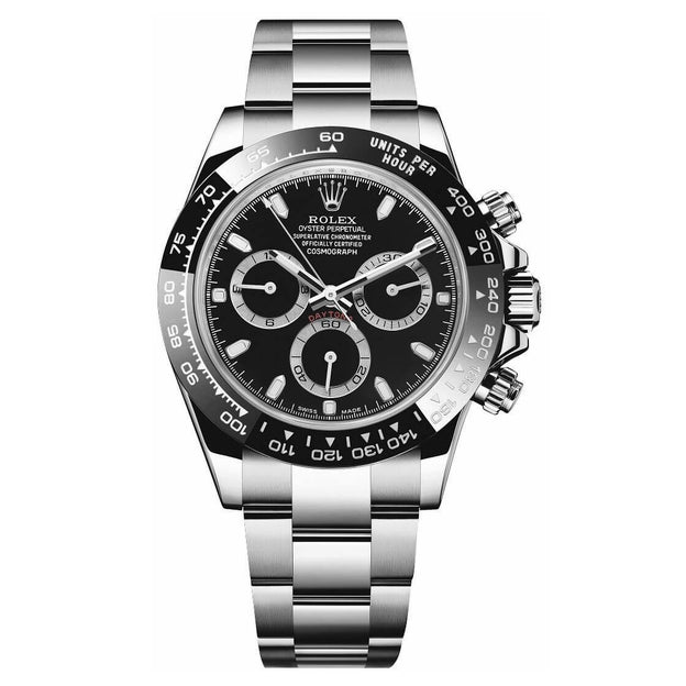 Black dial - Silver strap -40MM