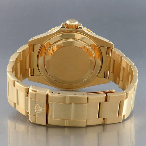 Blue Dial Watch - Gold-35MM