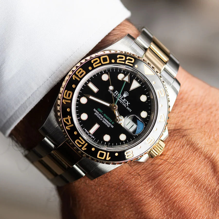 Black Dial Watch-Gold-40MM