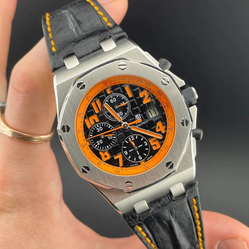Black strap - Titanium black dial - Watch - 42mm