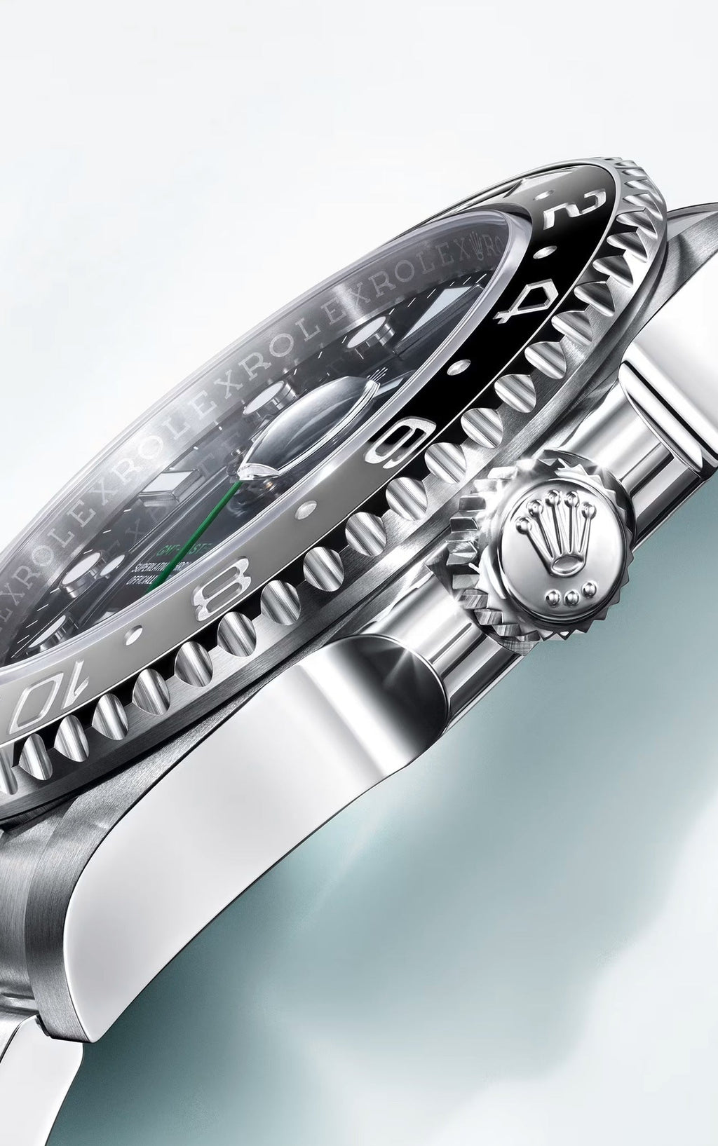 Black dial watch-Silver-40MM