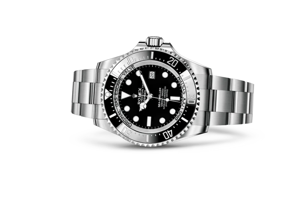 Black Dial Watch-Silver-44MM