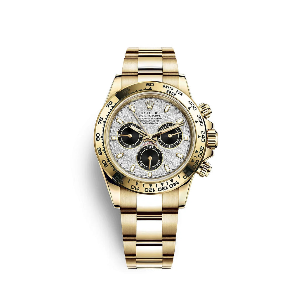 Silver grey dial - gold strap - 40MM