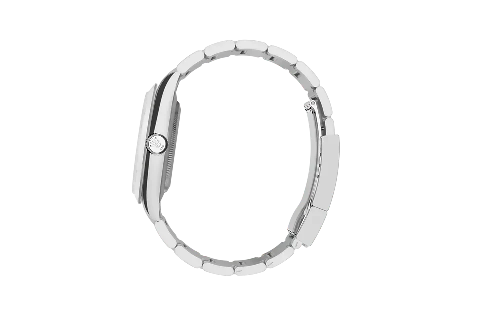 White Dial Watch-Silver-42MM